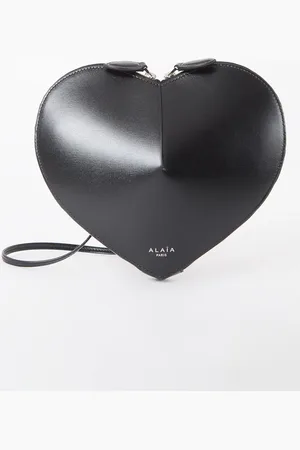 Alaïa Le Coeur crossbodytas van kalfsleer
