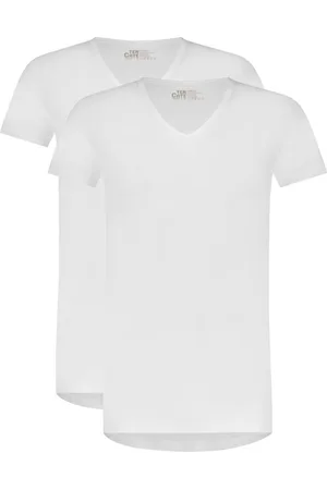 Ten Cate Organic T-shirt V-hals 2-pack