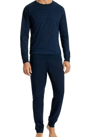 Schiesser Uncover pyjama met boorden