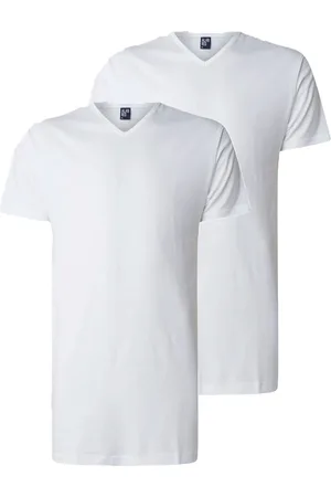 Alan Red Vermont T-shirts extra lang 2-pack