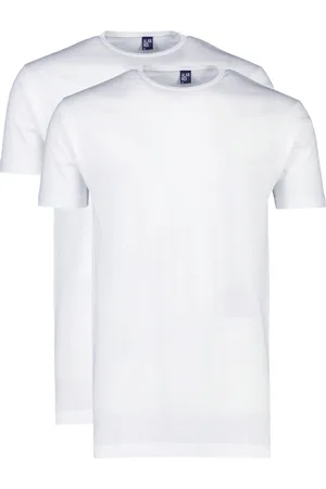 Alan Red T-shirts Derby extra lang 2-pack