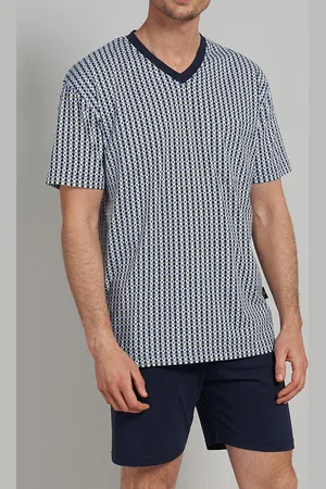 Götzburg Shortama V-hals met print