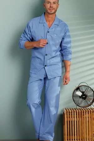 Robson Doorknoop heren pyjama