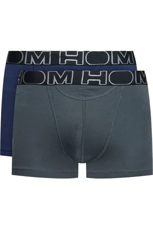 Hom Ho1 boxershorts boxerline -grijs 2-pack