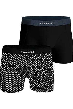 Björn Borg Boxershort premium cotton 2-pack - print