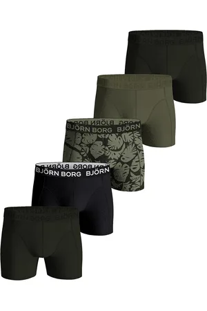 Björn Borg Boxershorts 5-pack cotton stretch - zwart