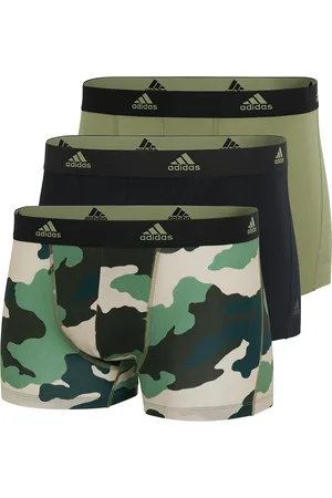 adidas Boxershorts 3-pack flex cotton -zwart