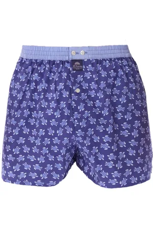 McAlson Boxer Turtles blue