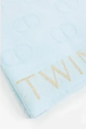 Twin-Set Strandhanddoek Aquamarine-One Size TU