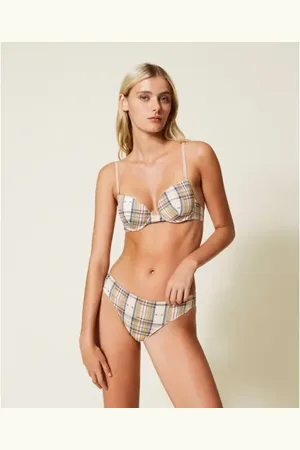 Twin-Set Bedrukte Braziliaanse slip XS