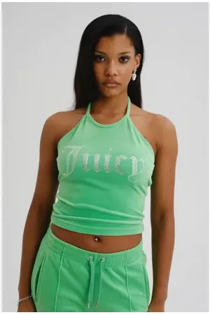 Juicy Couture Etta Halter Top M
