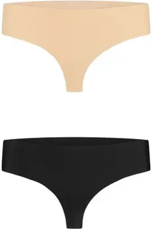 Bye Bra Invisible thong pack /Black S