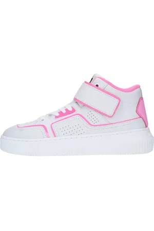Calvin Klein Wit-Roze Sneakers