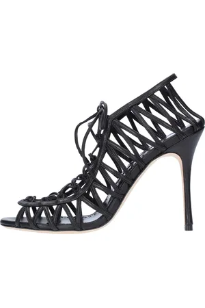 Manolo Blahnik Sandalen Zwart