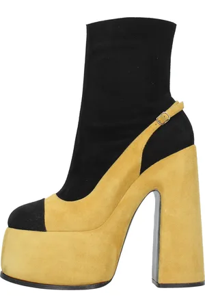 Casadei Laarzen Zwart Mosterd