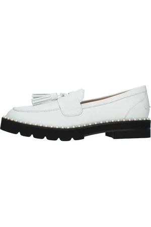Stuart Weitzman Lage schoenen Wit