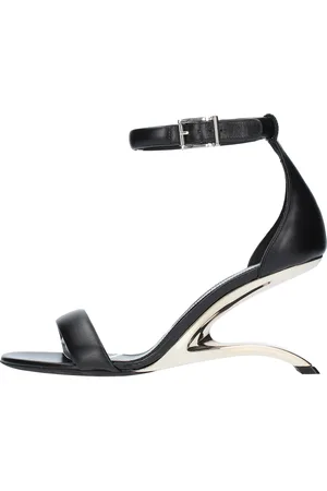 Alexander McQueen Zwarte sandalen