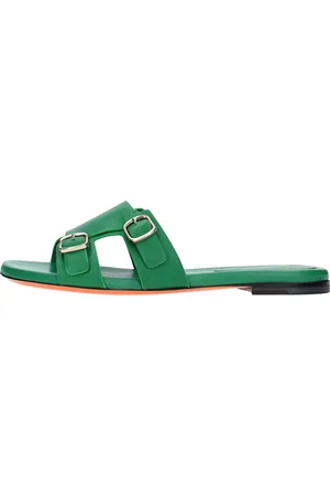 santoni Groene sandalen