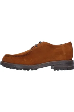 ANTICA CUOIERIA Lage Schoenen Cognac