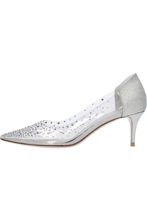 LE SILLA Zilveren schoenen met hak