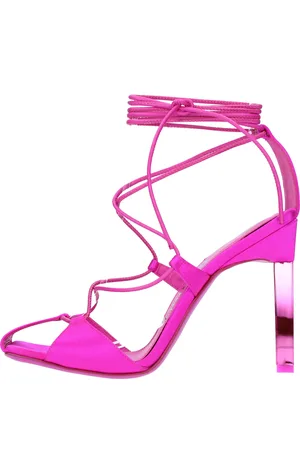 The Attico De Attico Fuchsia sandalen