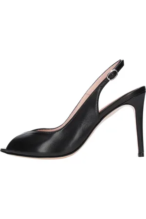 ANNA F. Zwarte schoenen met hakken