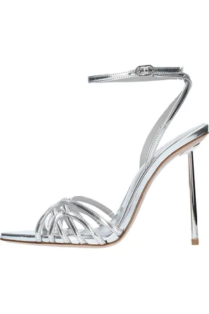 LE SILLA Zilveren sandalen