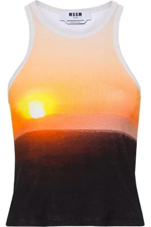 Msgm Multicolour Top