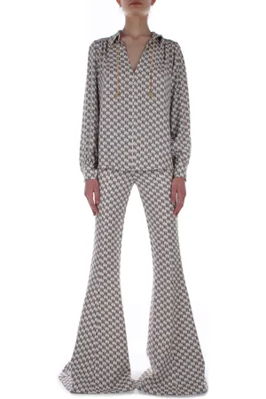 Elisabetta Franchi Zwarte Burro-broek