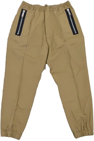 Dsquared2 2 Beige herenbroek, katoenen trekkoord Mod.S71KA0957S41796111