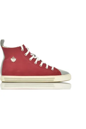 Dsquared2 2 Rode damessneakers met veters Mod
