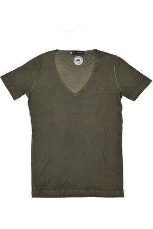 Dsquared2 2 Groen Heren T-shirt met Tag Mod.S74GC0669S21780692