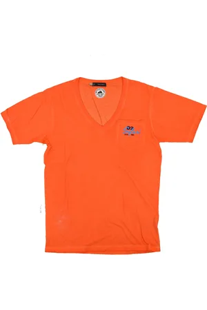Dsquared2 2 Oranje T-shirt voor heren, grafische print Mod.S71GD0123S21600186