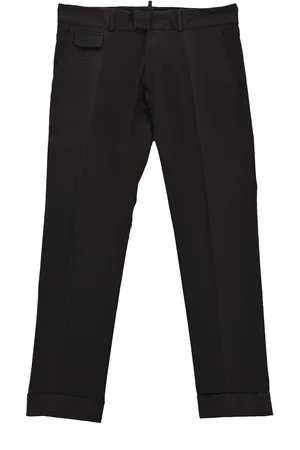 Dsquared2 2 Bruine Herenbroek Katoen Rits Mod.S71KA0698S39021143