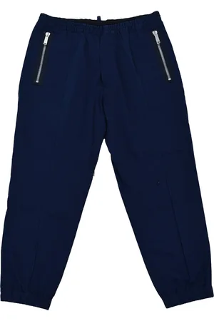 Dsquared2 2 Blauwe herenbroek, katoenen trekkoord Mod.S71KA0957S41796524