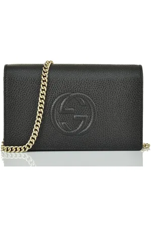 Gucci Soho handtas zwart dames leer Cellarius Mod