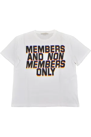 Stella McCartney Wit Heren T-shirt Katoen Print Mod.MN0453010SIP039000
