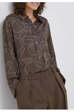 Calvin Klein VISCOSE TWILL PRINT OVERHEMD