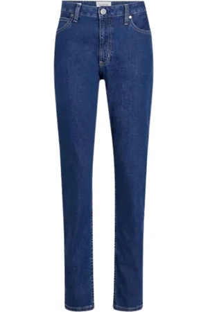 Calvin Klein Jeans MID RISE SLIM-MID BLAUW