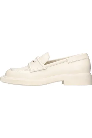 3Juin Cremekleurige lage schoenen