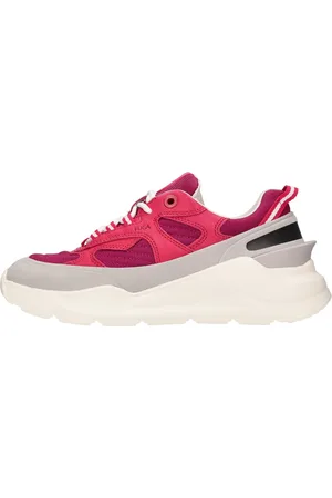 D.A.T.E. DATUM. Fuchsia-sneakers