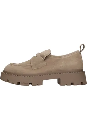 Ash Bruine lage schoenen