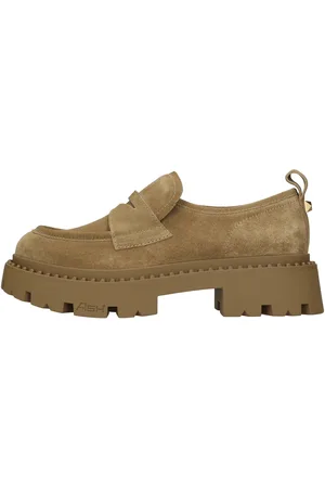 Ash Bruine lage schoenen
