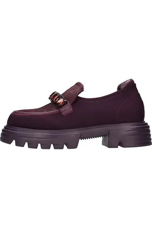 Jeannot Paarse lage schoenen