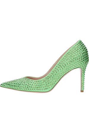 GEDEBE Groene schoenen met hakken