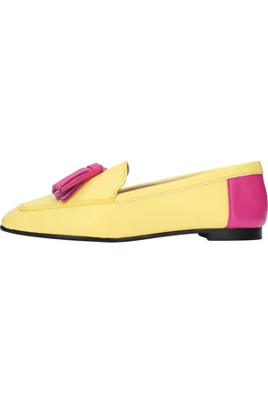 GIULIA NERI Gele lage schoenen