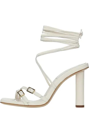 Ilio Smeraldo Witte sandalen