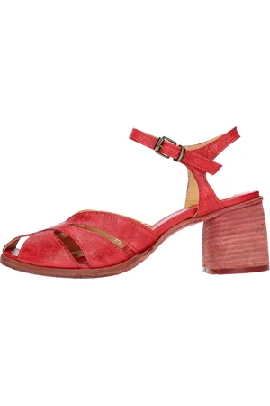JP/DAVID Rode sandalen