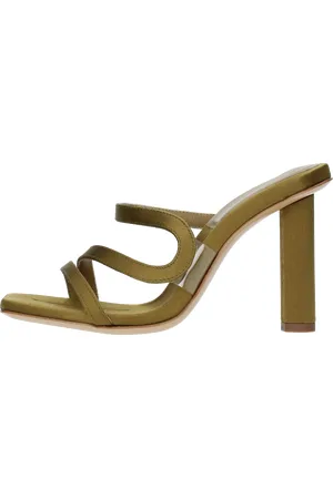 Ilio Smeraldo Groene sandalen