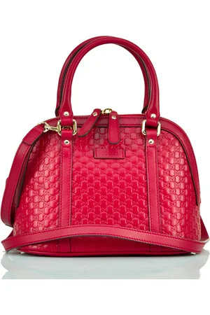 Gucci Rode dameshandtas leer Microssima Mod